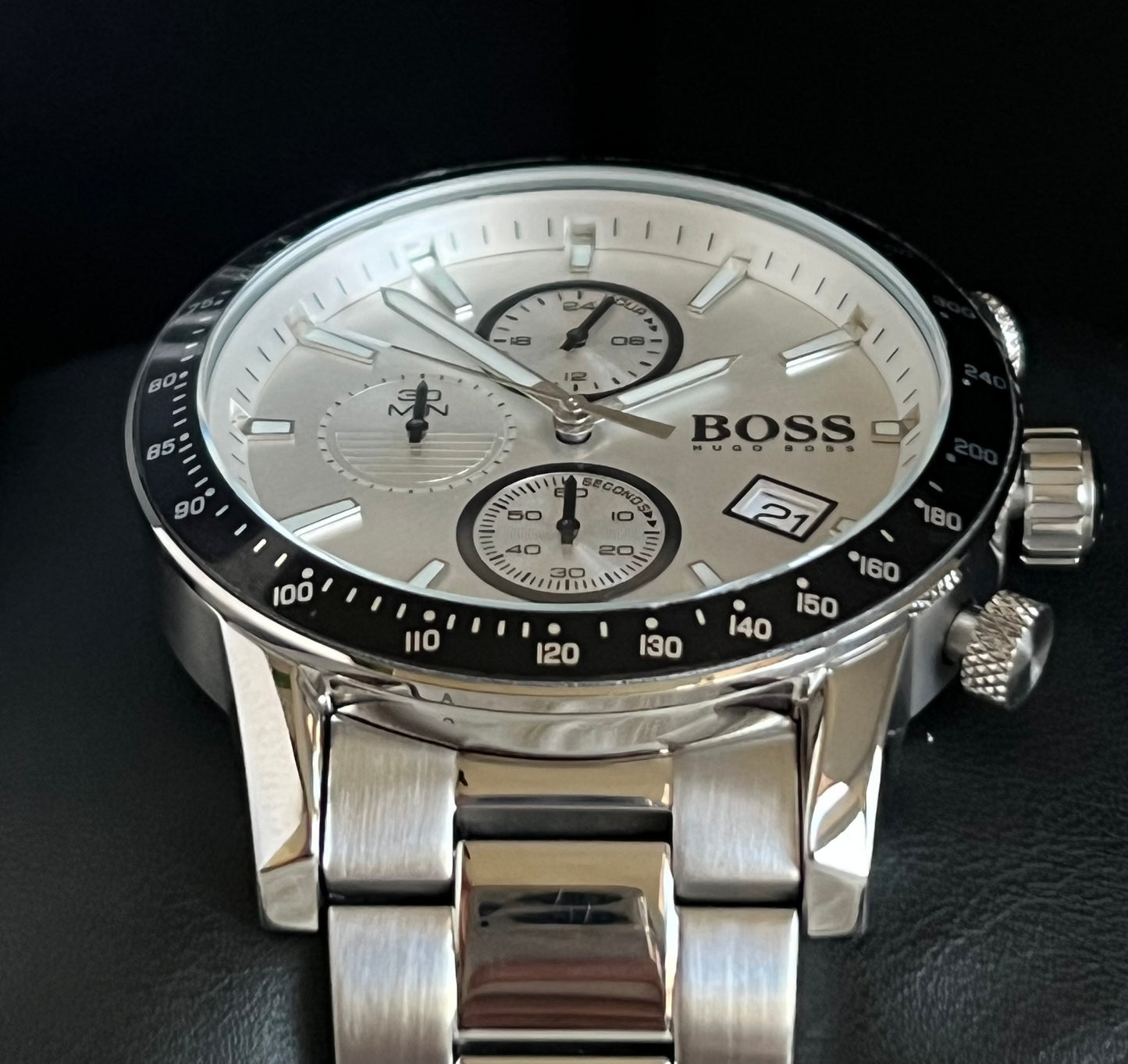 Hugo Boss Men’s Rafale Competitive Sport Chronograph Watch