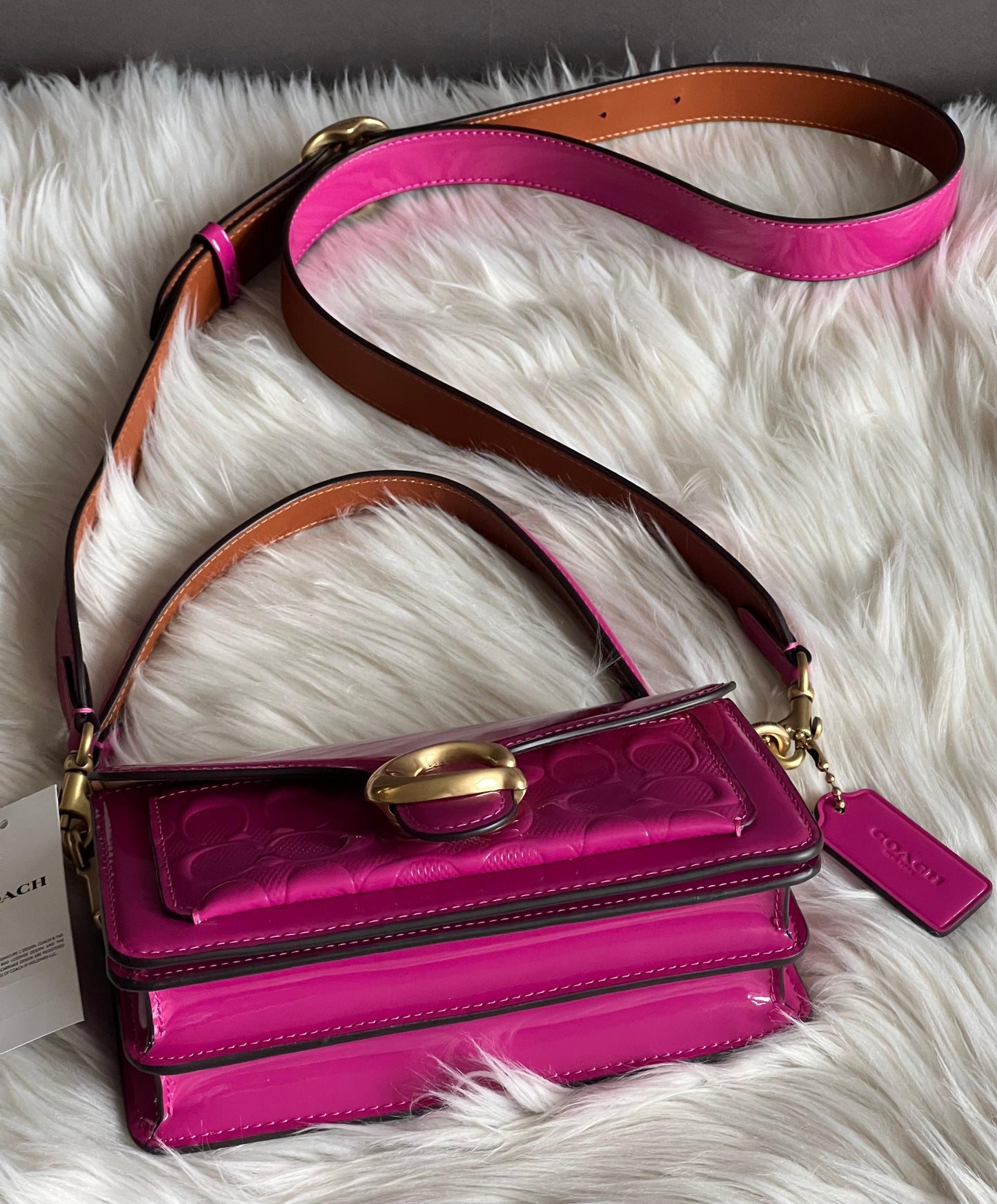 Coach Tabby Shoulder Bag 20 in Signature Leather