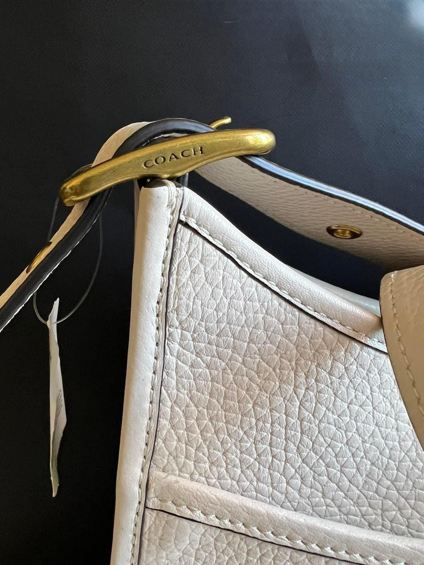 Coach Emery Crossbody with Varsity Stripe