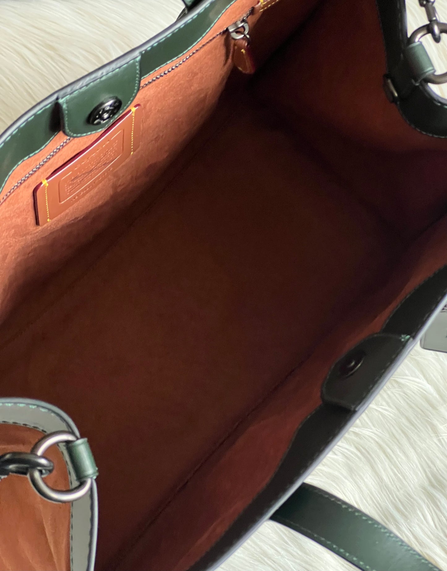 Coach Field Tote 40 with Horse and Carriage
