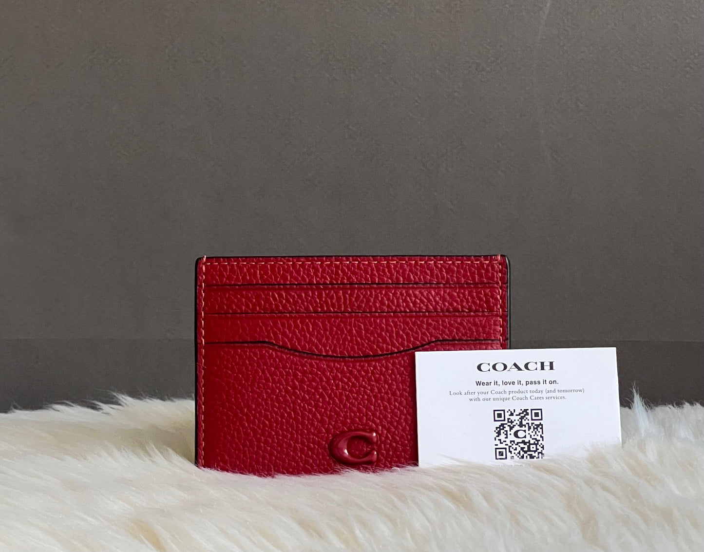 Coach Flat Card Case