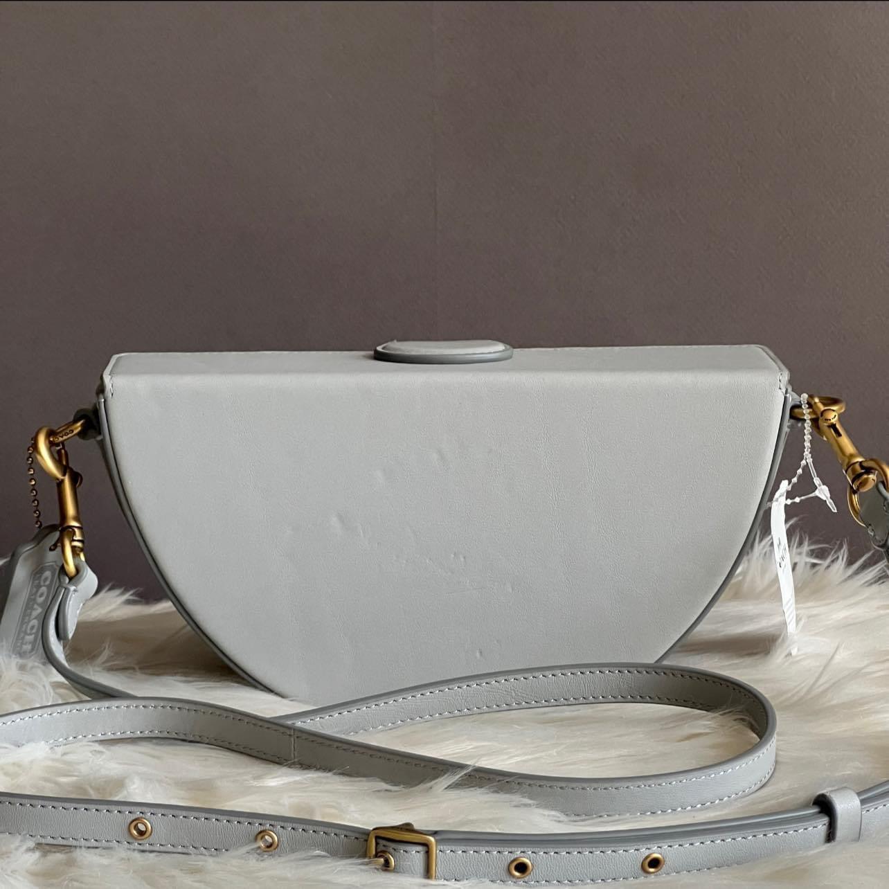 Coach City Blocks Semi Circle Bag