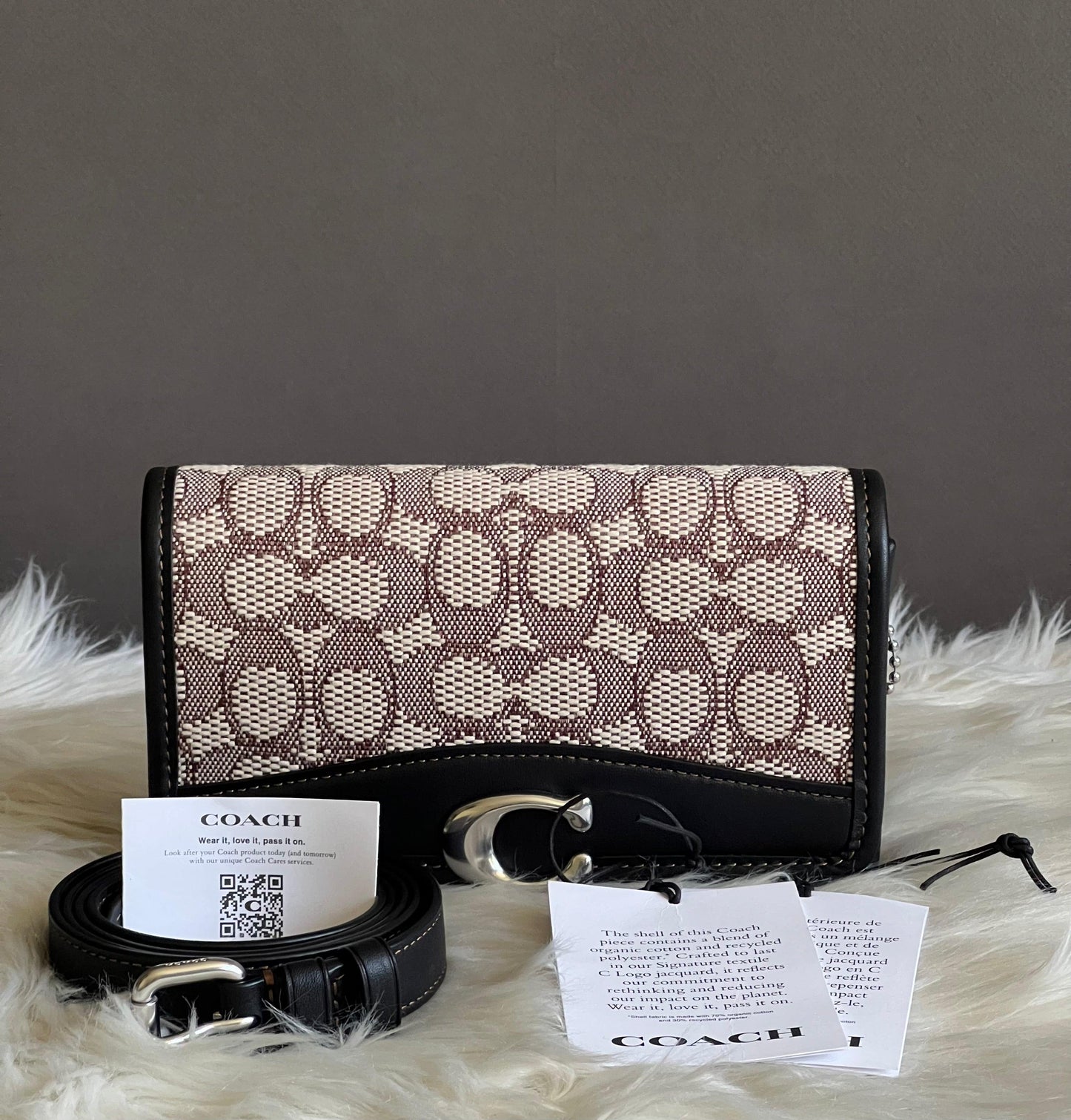 Coach Bandit Belt Bag in Signature Jacquard