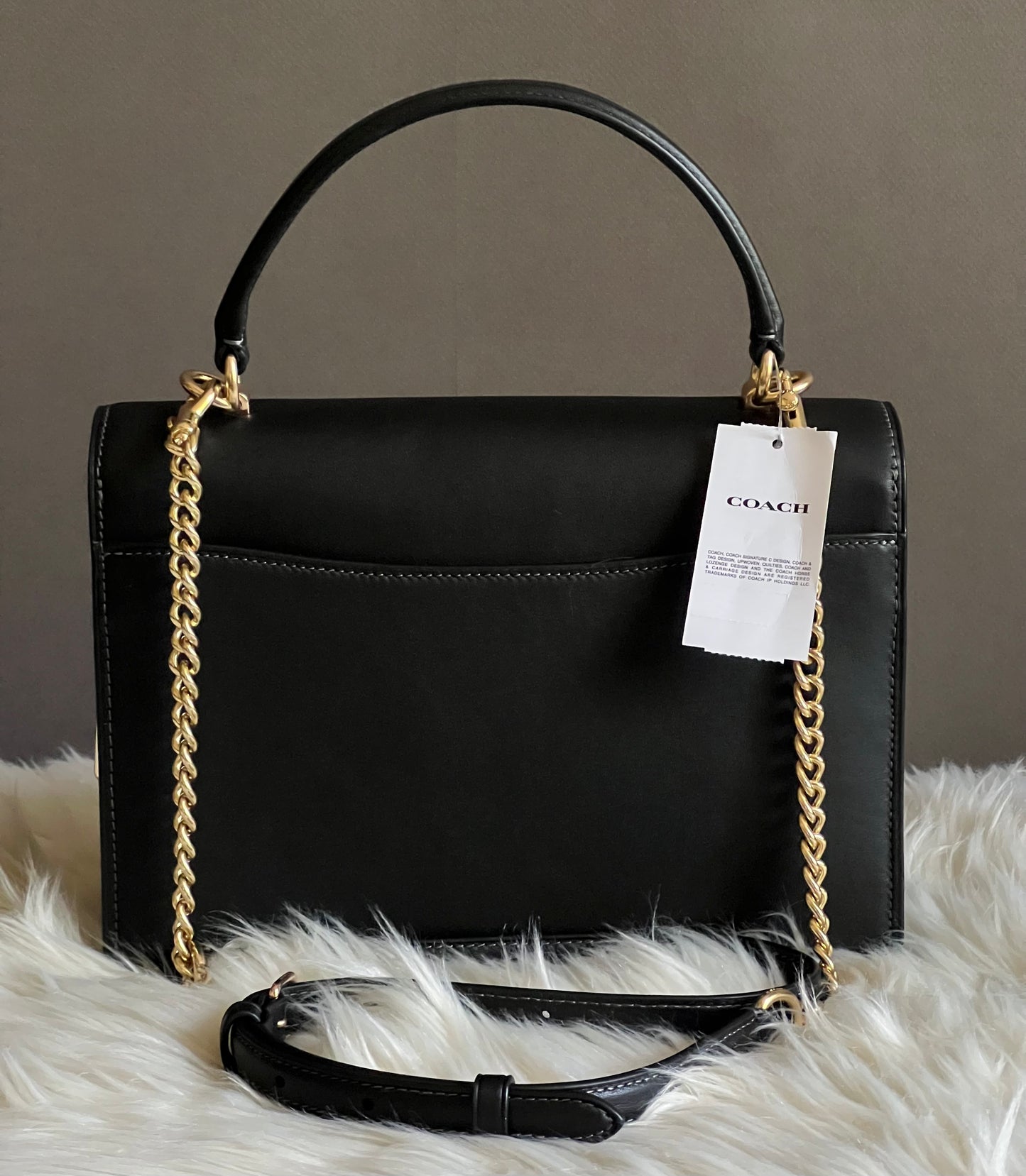 Coach Klare Top Handle Bag in Signature Canvas