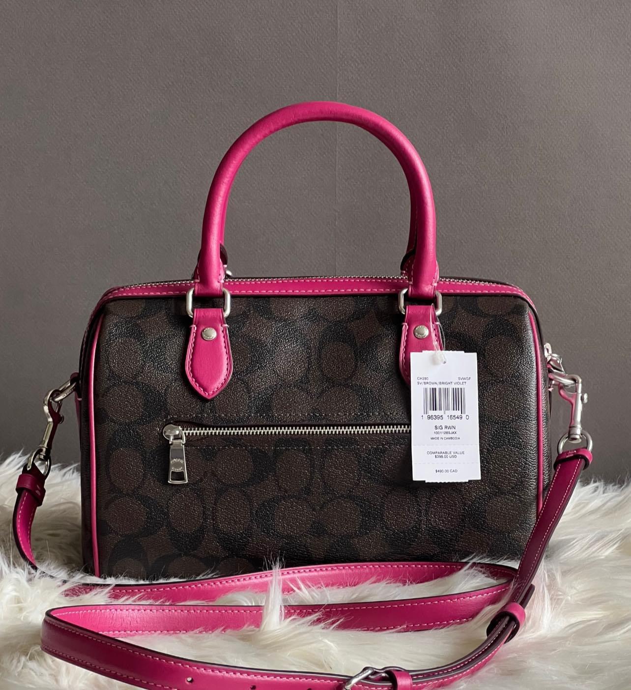 Coach Rowan Satchel in Signature Canvas