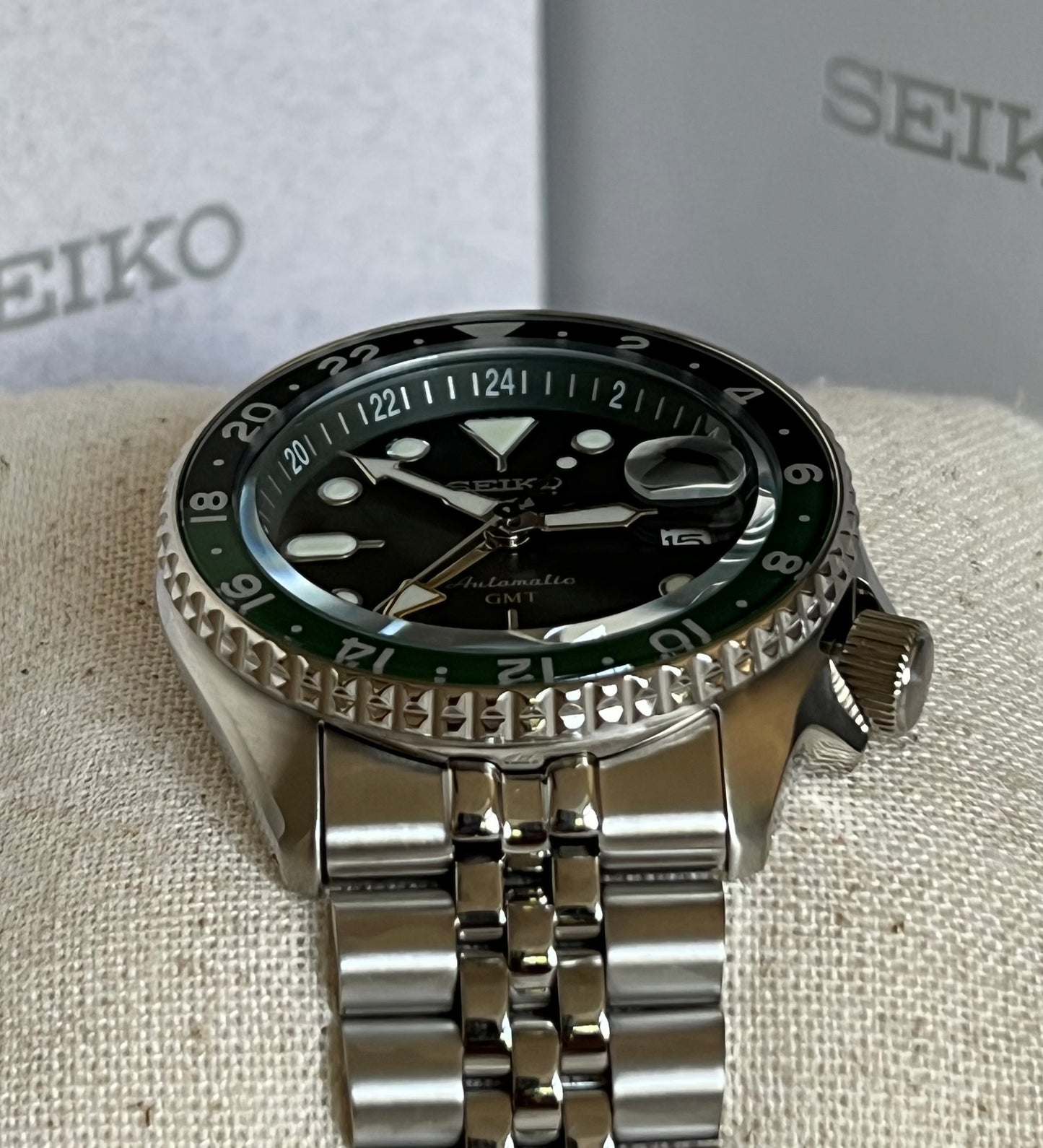 Seiko Men’s 5 Sports Automatic GMT Watch