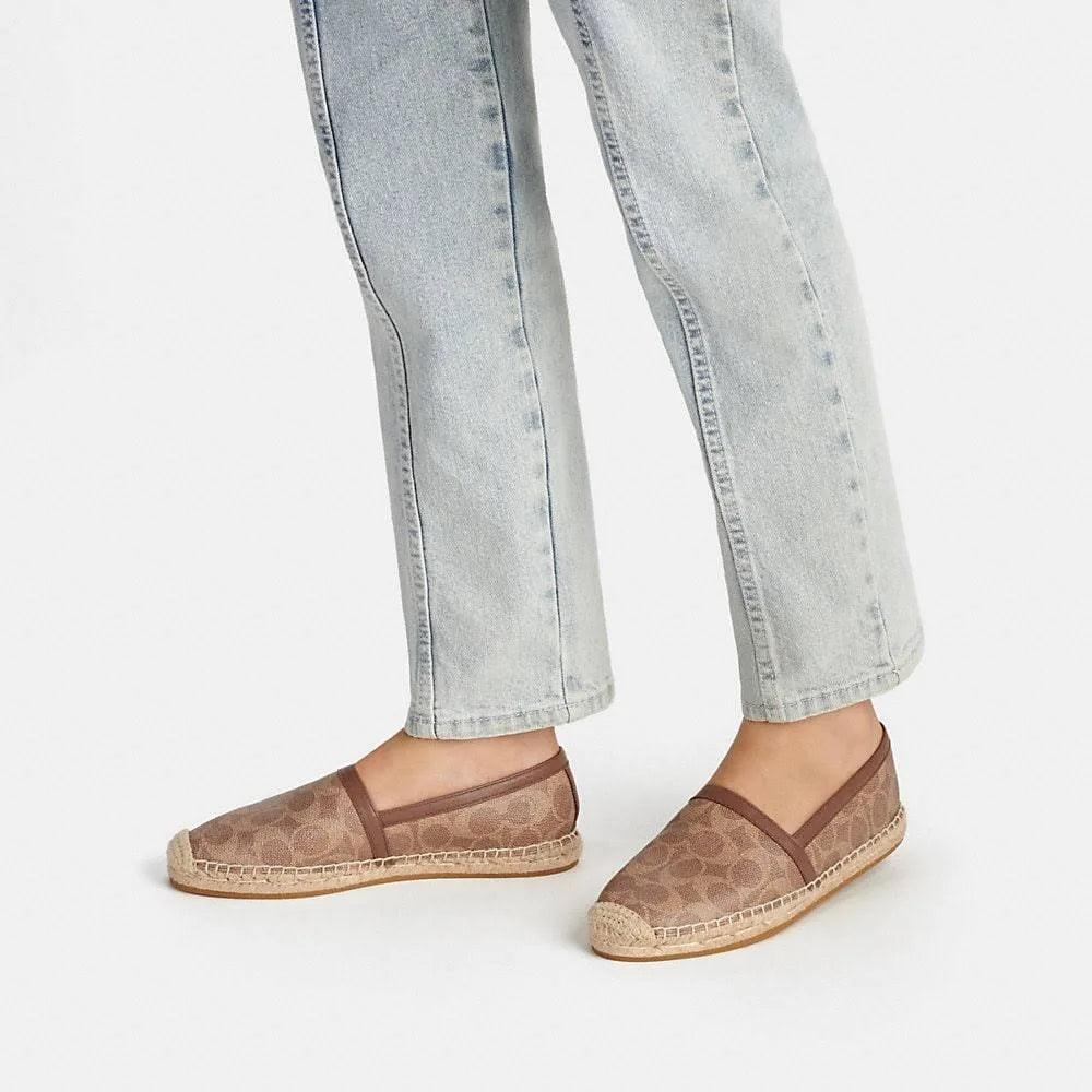 Coach Collins Espadrille in Signature Canvas