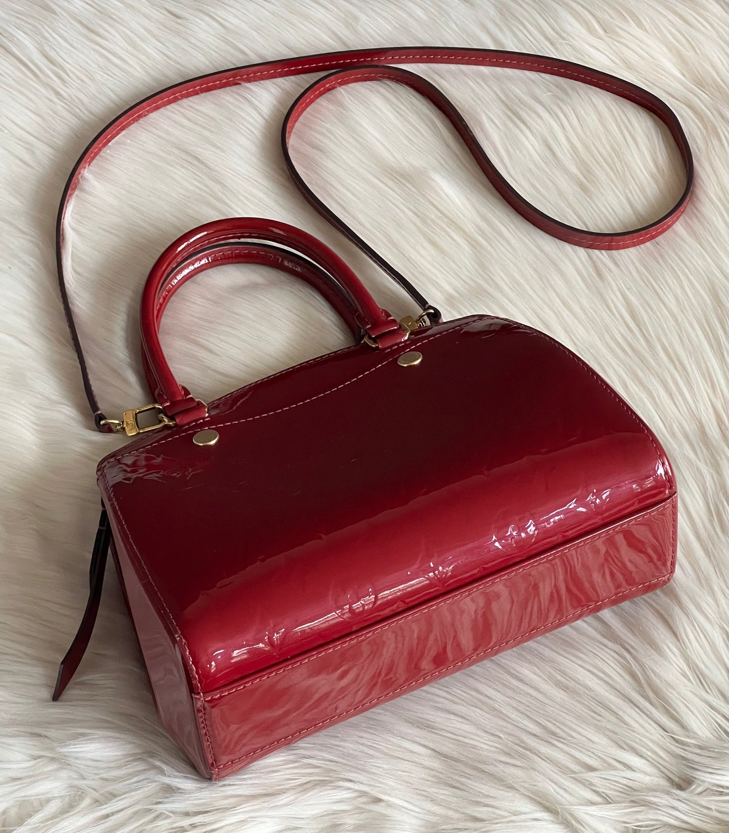 Louis Vuitton Monogram Brea BB in Vernis Leather Crossbody