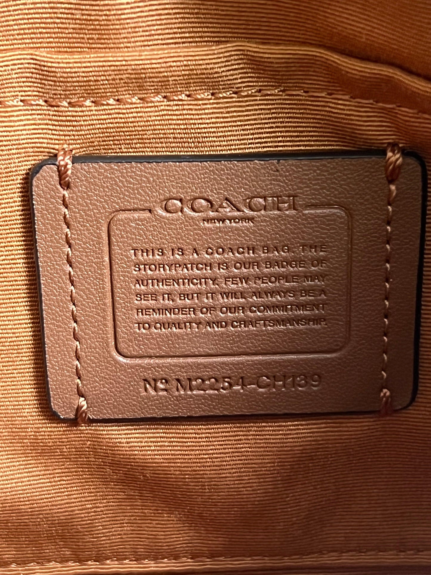 Coach Teri Shoulder Bag in Signature Chambray