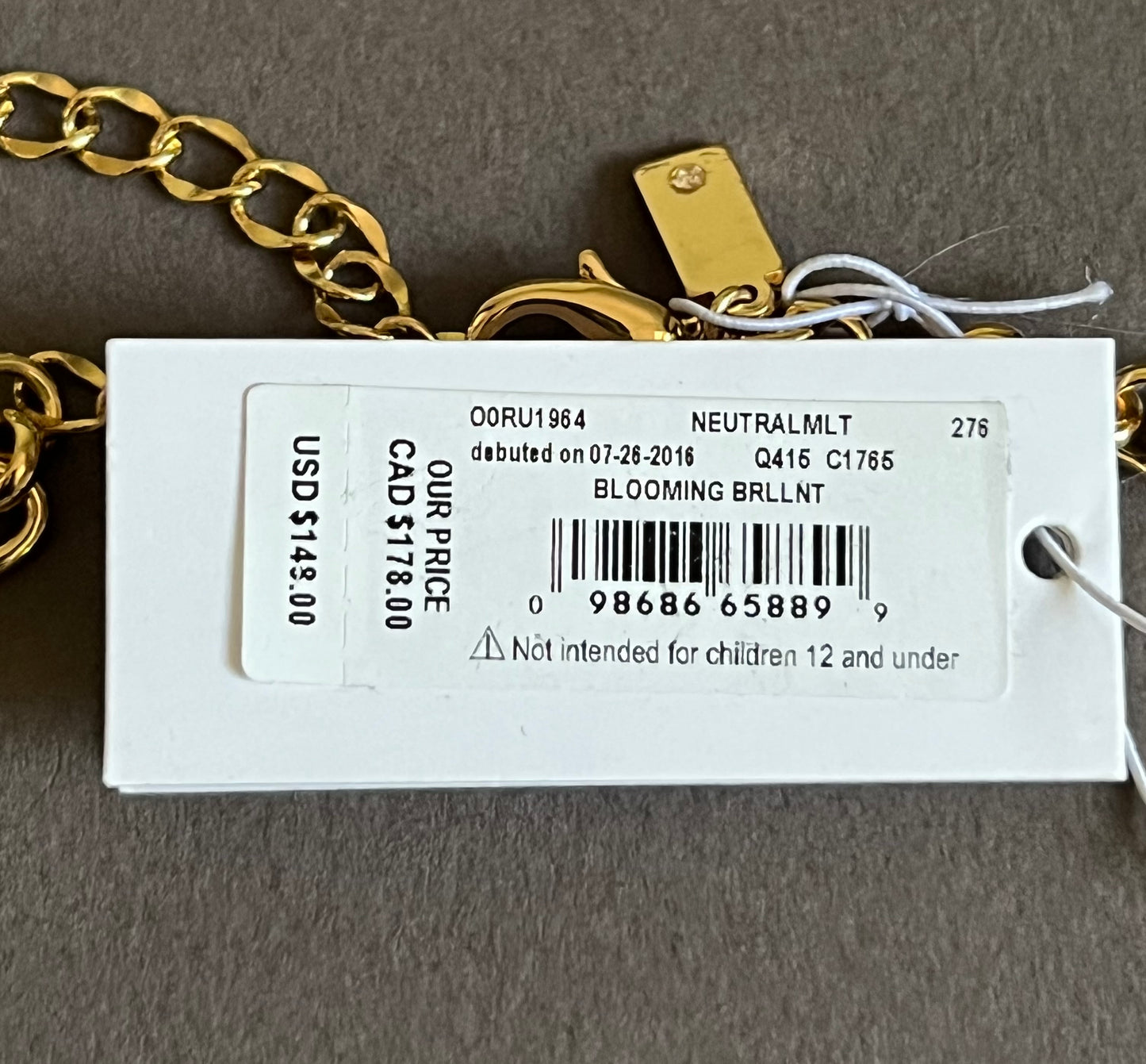 Kate Spade Blooming Brilliant Small Necklace