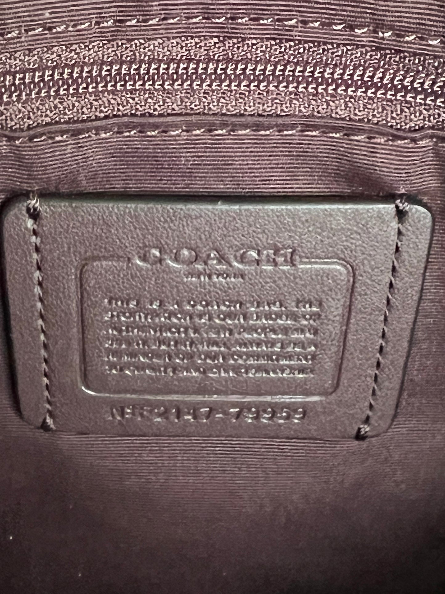 Coach Baby Bag