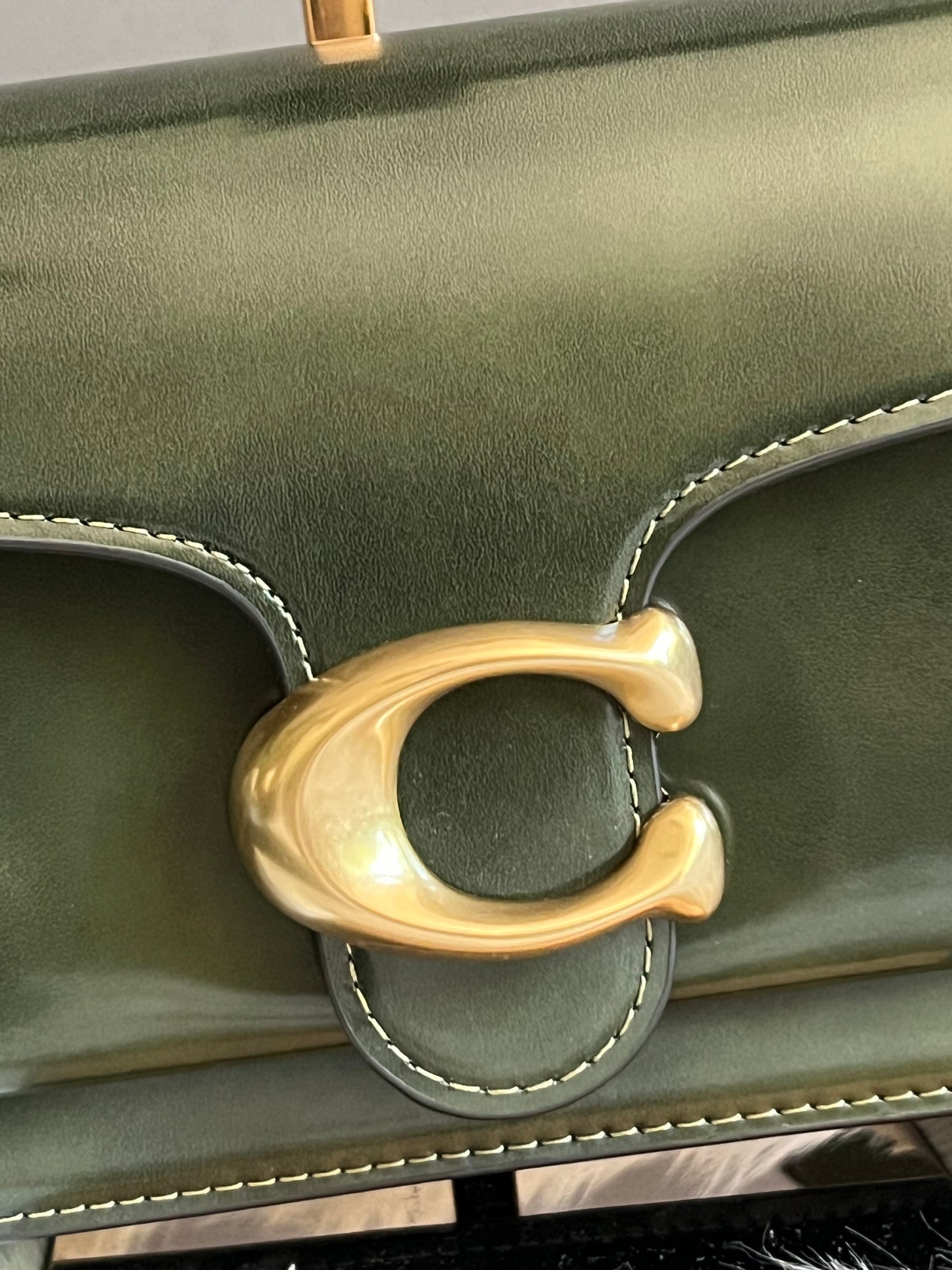 Coach Tabby Shoulder Bag 26 in Spazzolato Leather