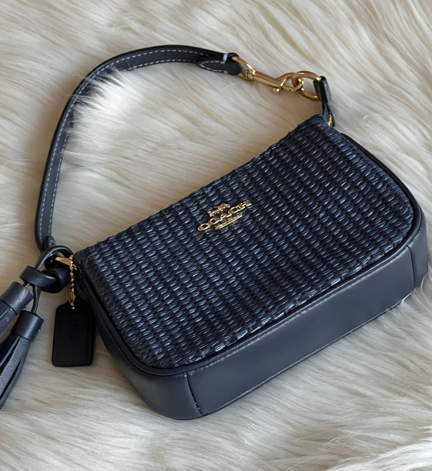 Coach Nolita 15 in Straw