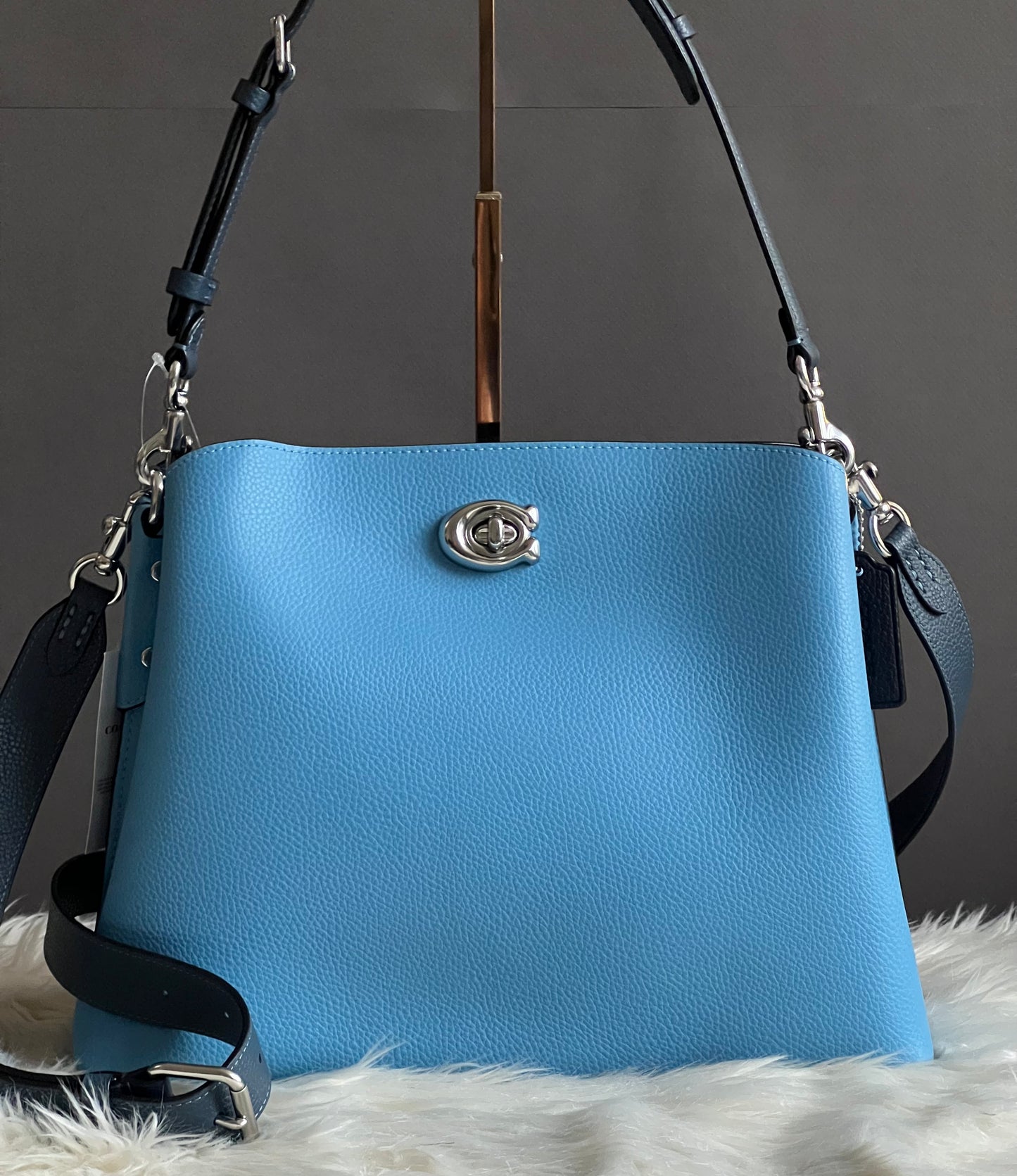 Coach Willow Shoulder Bag in Colorblock