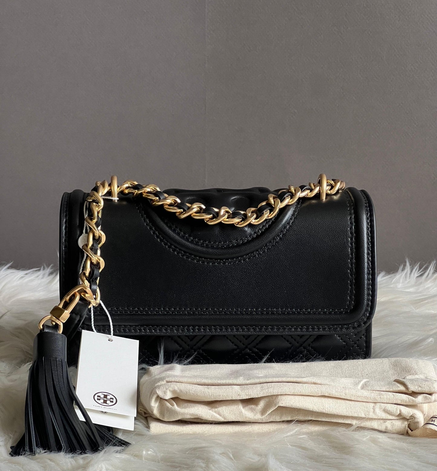 Tory Burch Small Fleming Convertible Shoulder Bag