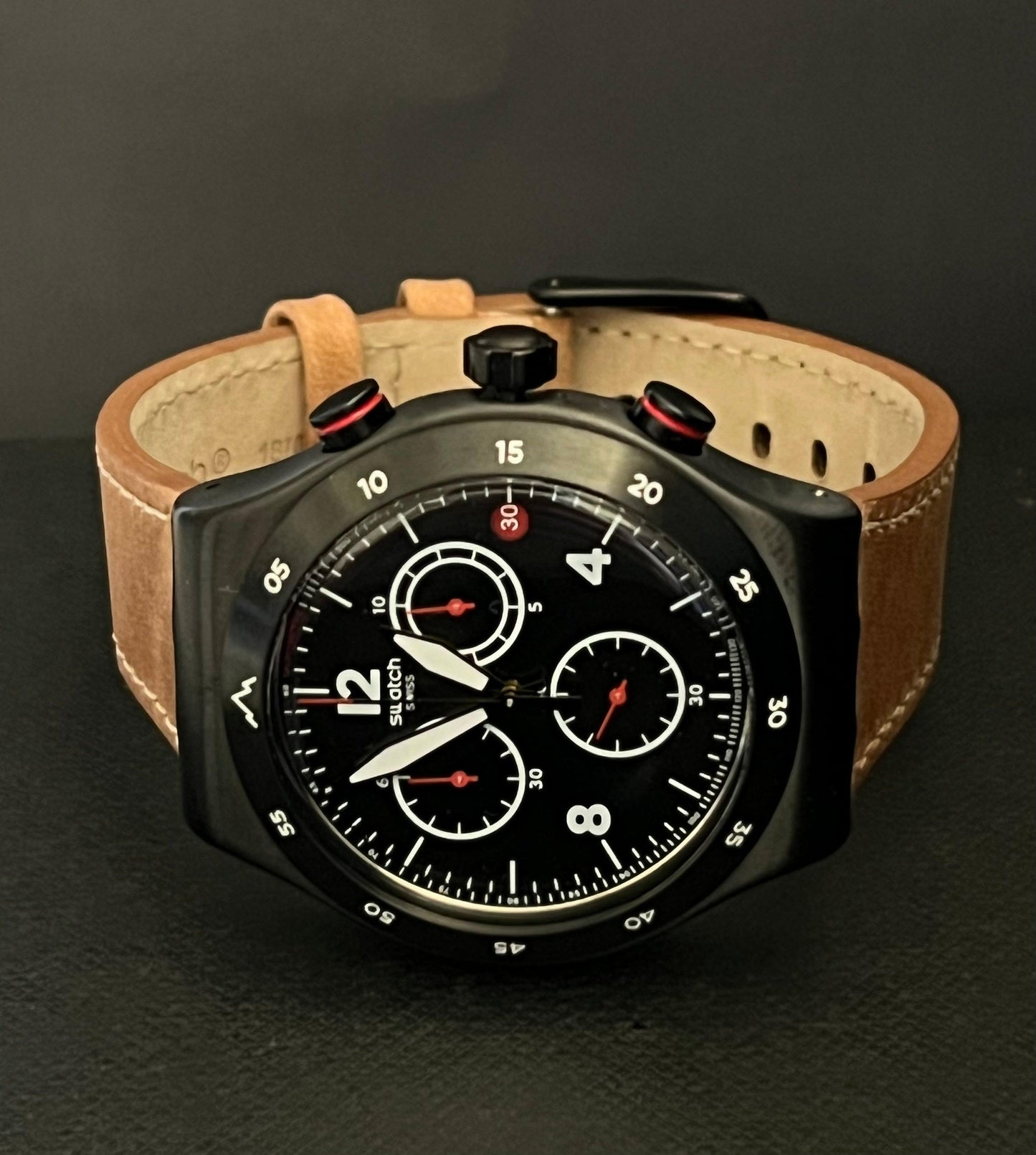 Swatch The Journey is the Reward Irony Chrono Watch