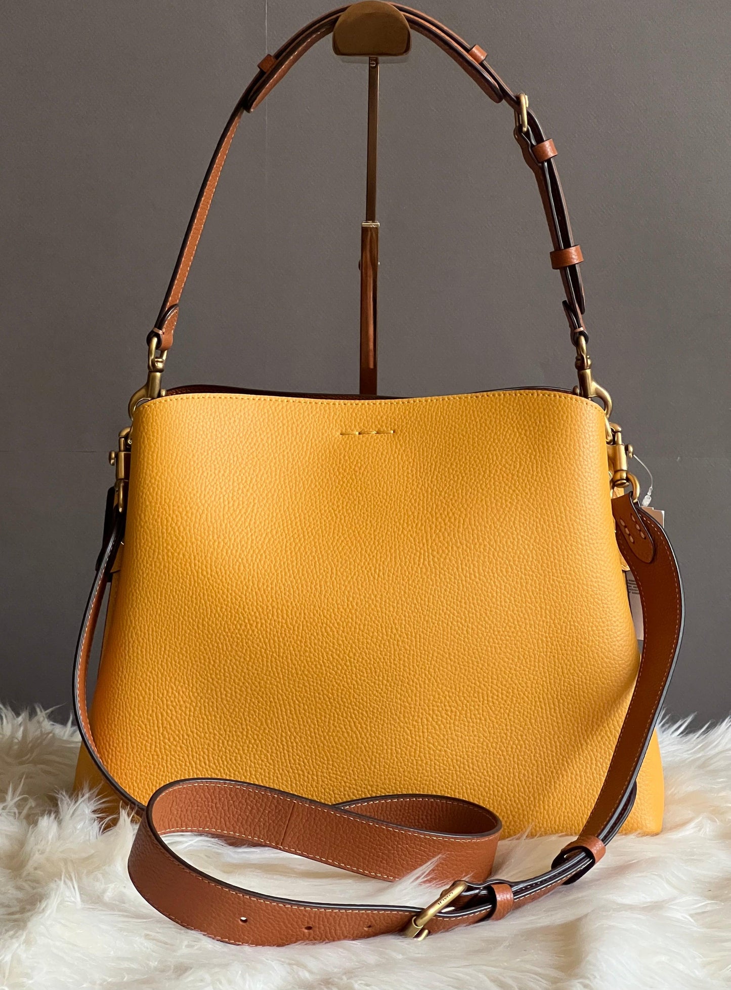 Coach Willow Shoulder Bag in Colorblock