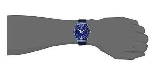 Swatch Blue Pillow Watch