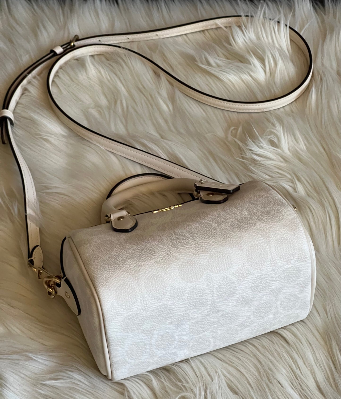Coach Mini Rowan Crossbody Bag in Signature Canvas