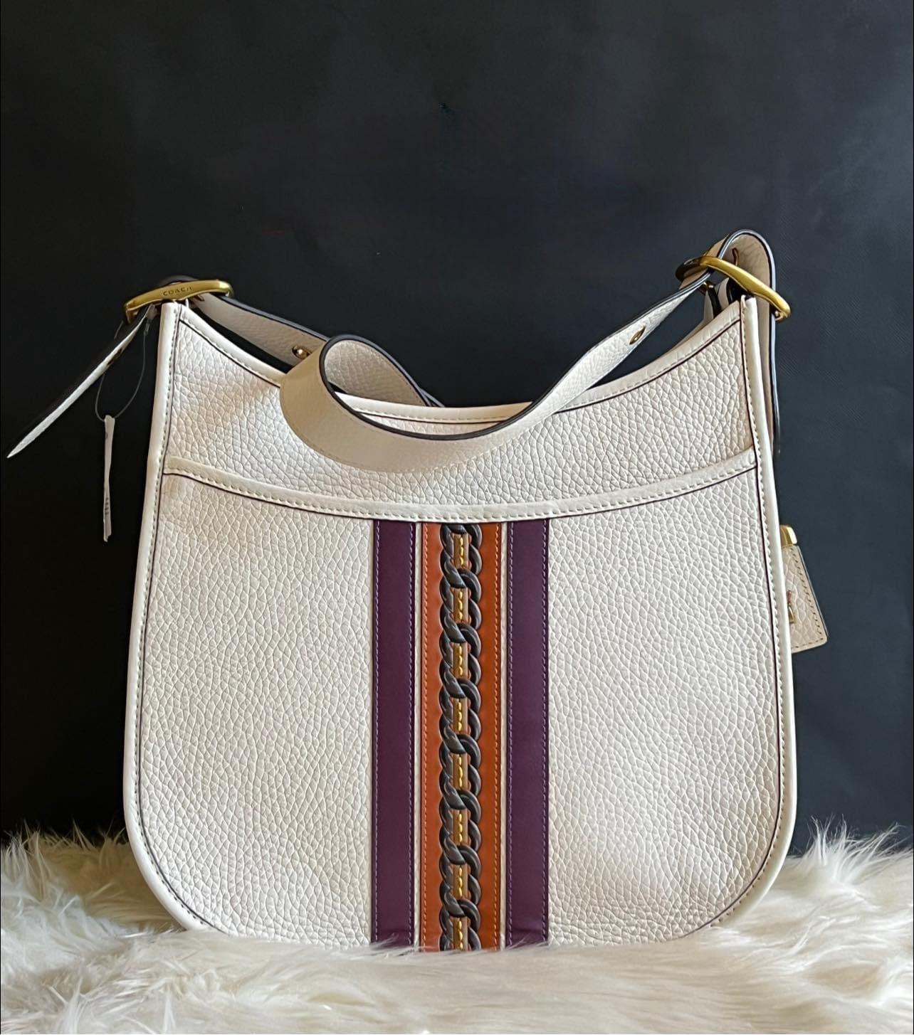 Coach Emery Crossbody with Varsity Stripe