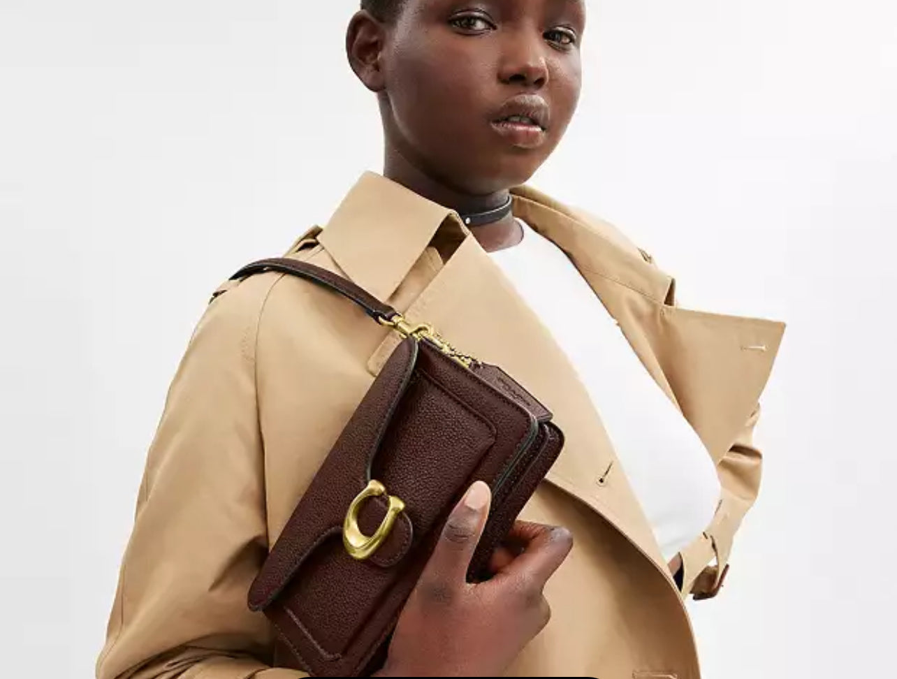 Coach Tabby Shoulder Bag 20 with Signature Canvas Detail