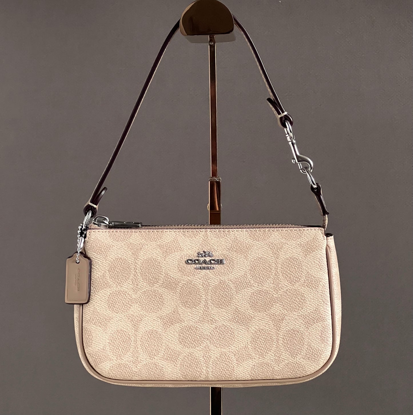 Coach Nolita 19 In Signature Canvas