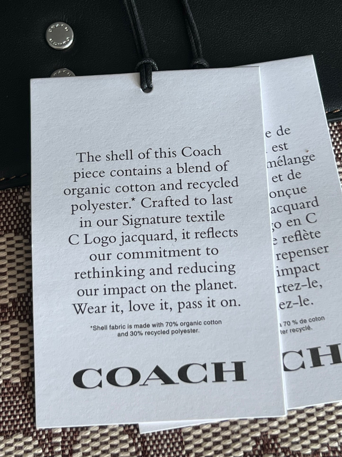 Coach Rogue Brief in Signature Textile Jacquard
