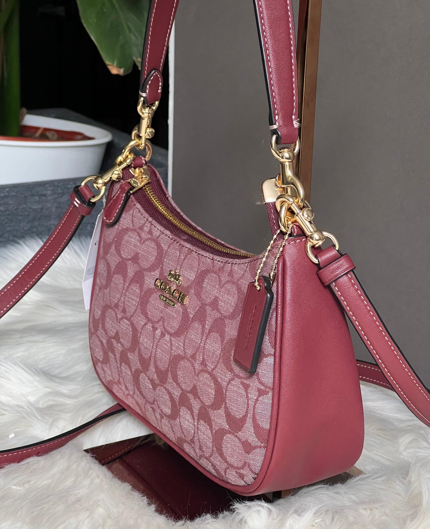 Coach Teri Shoulder Bag in Signature Chambray