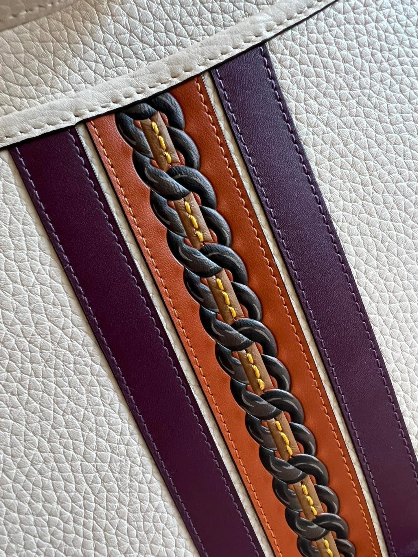 Coach Emery Crossbody with Varsity Stripe