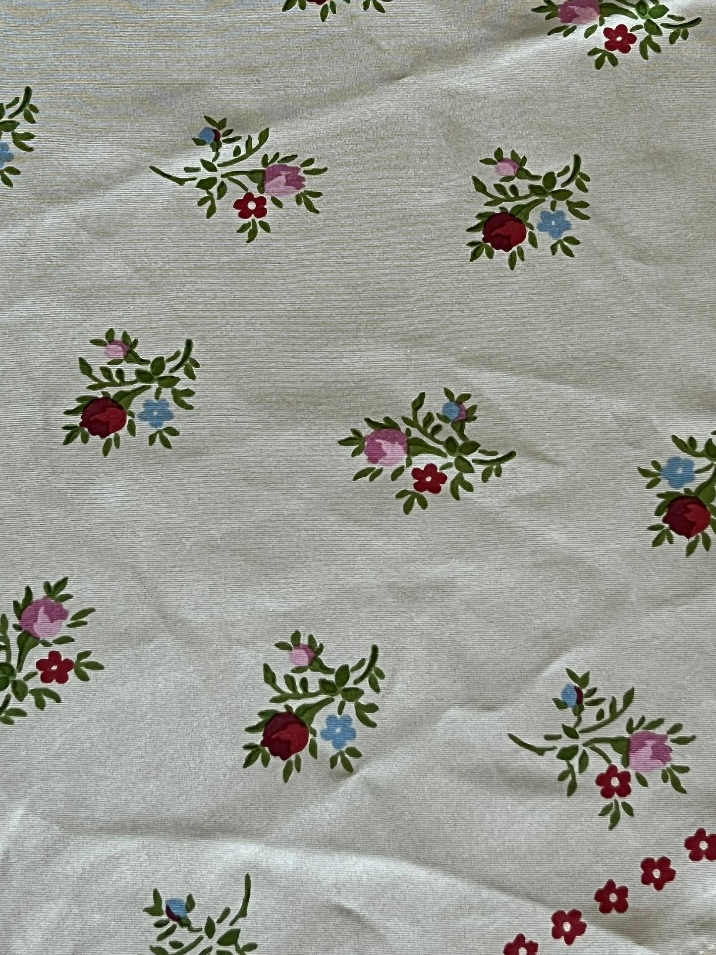Coach Cross Stitch Floral Hanky