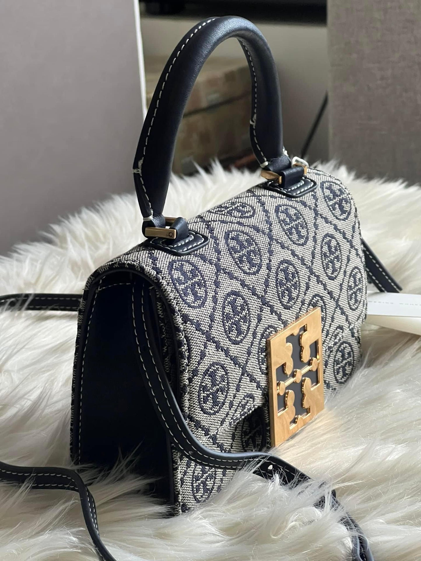 Tory Burch T Monogram Bon Bon Mini Bag