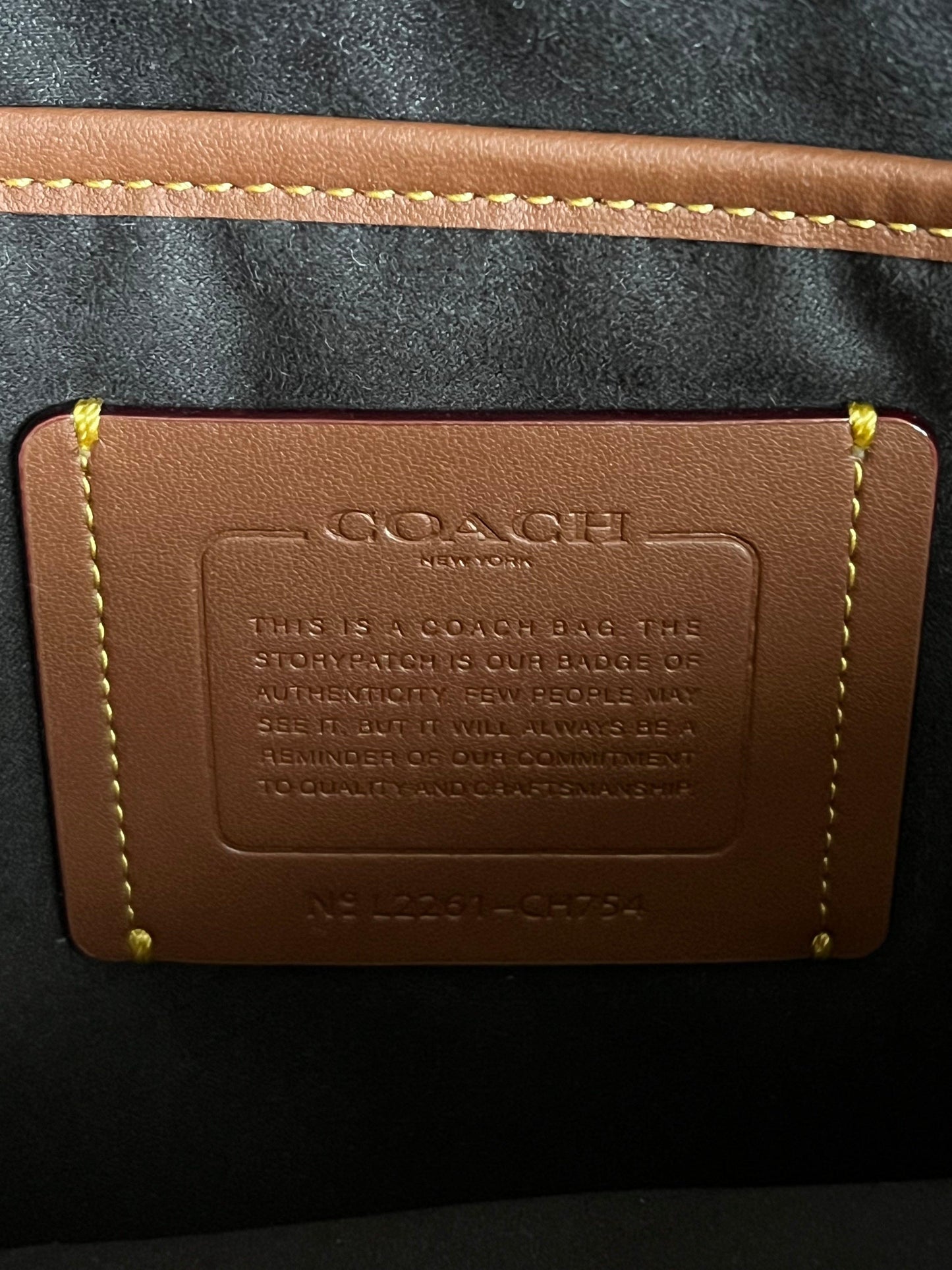 Coach Gotham Brief