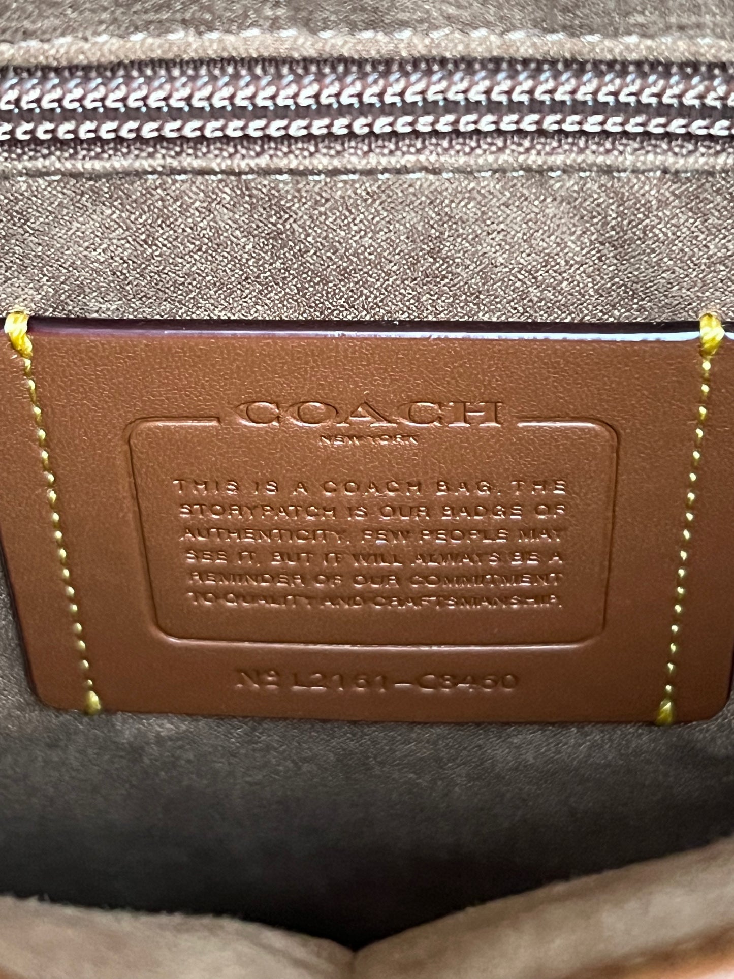 Coach Hitch Backpack with Horse and Carriage Print