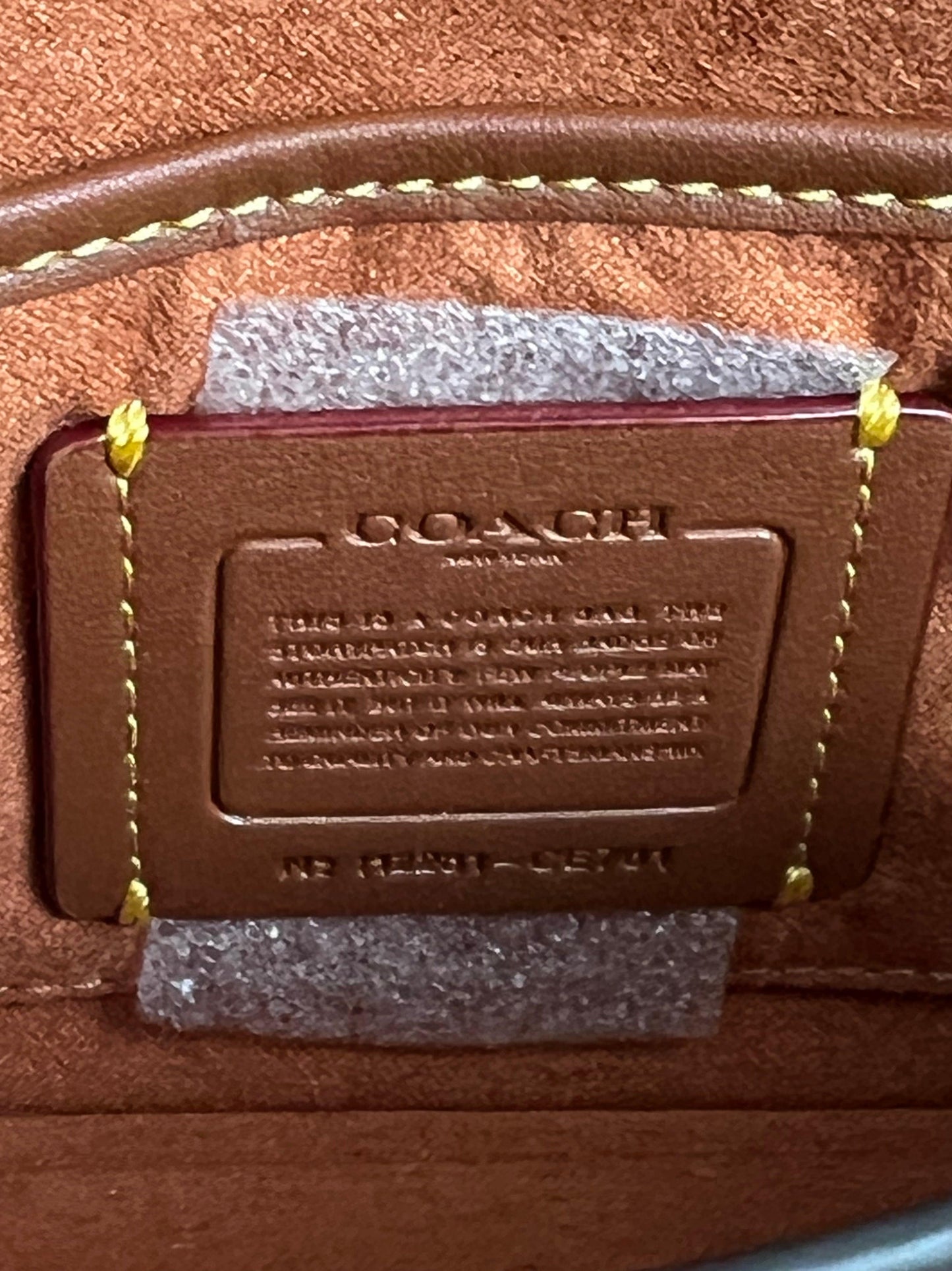 Coach Studio Baguette Bag in Patent Leather