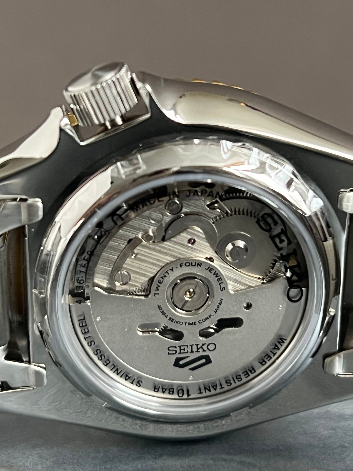 Seiko Men’s 5 Sports Automatic Two Tone Watch