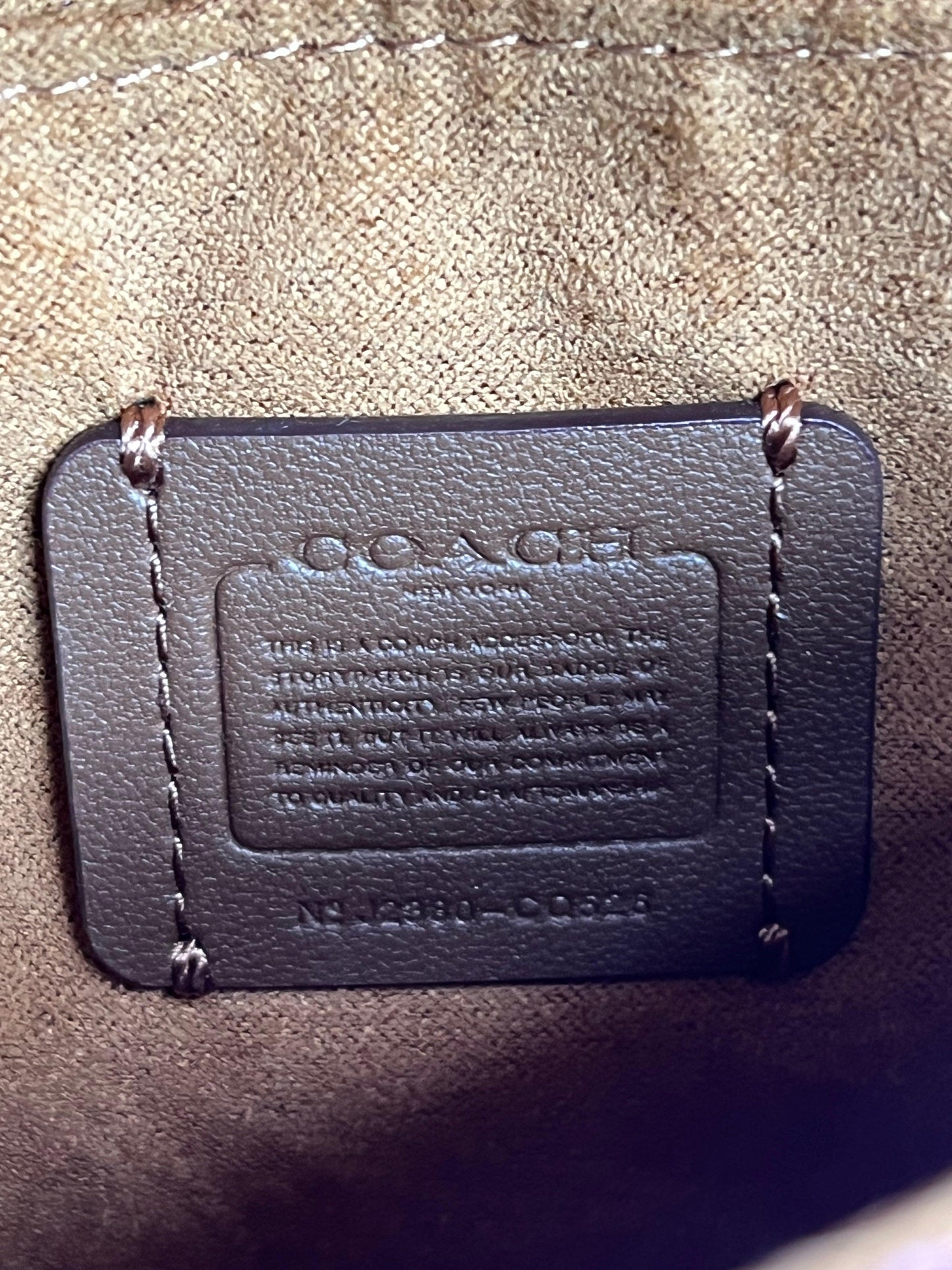 Coach Flap Clutch Crossbody