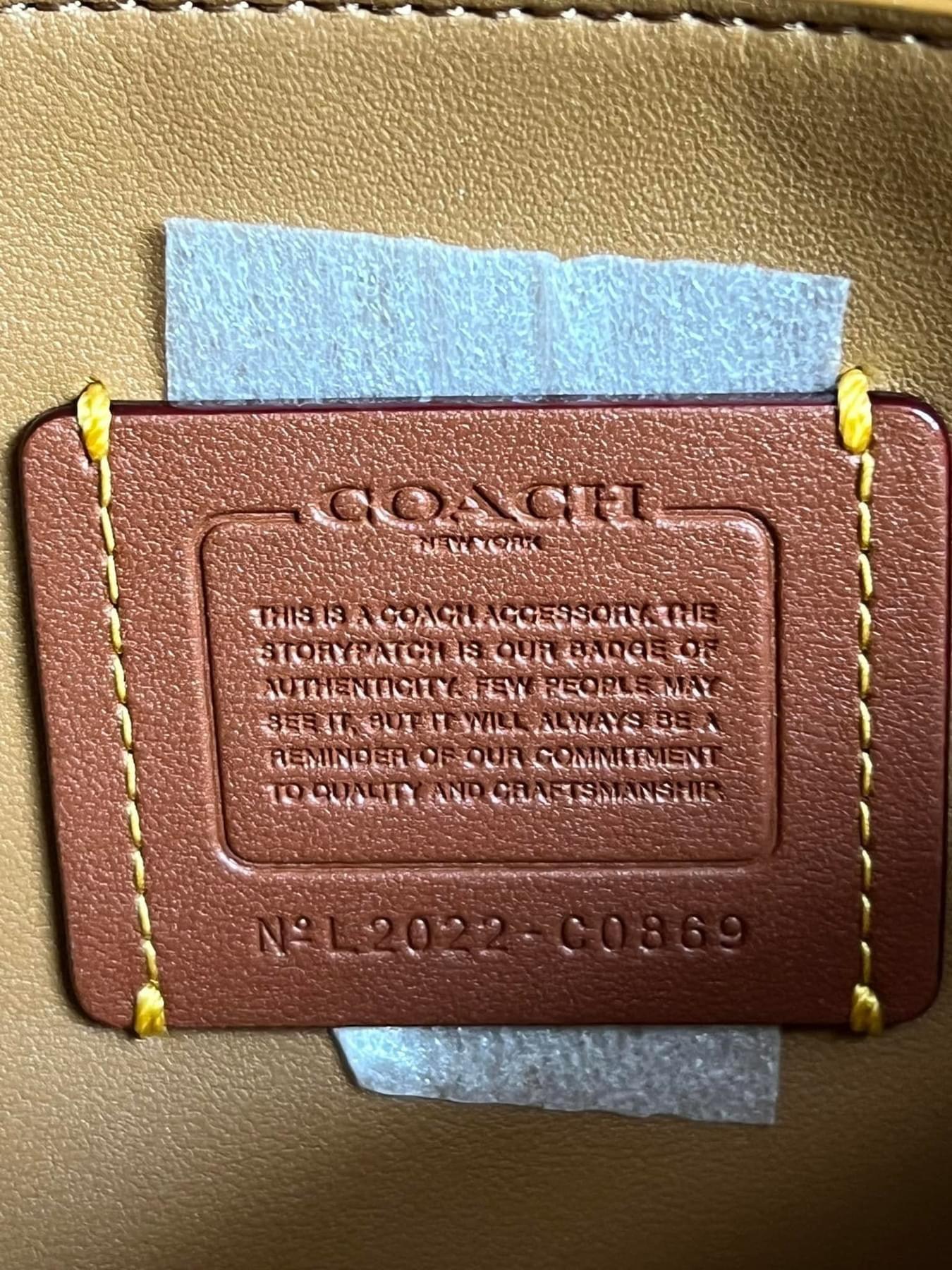 Coach Tabby Chain Clutch