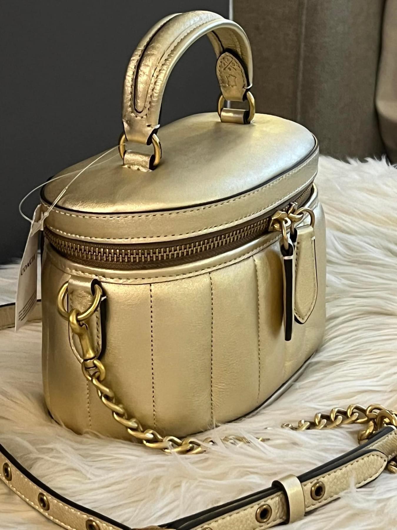 Coach Trail Bag with Quilting