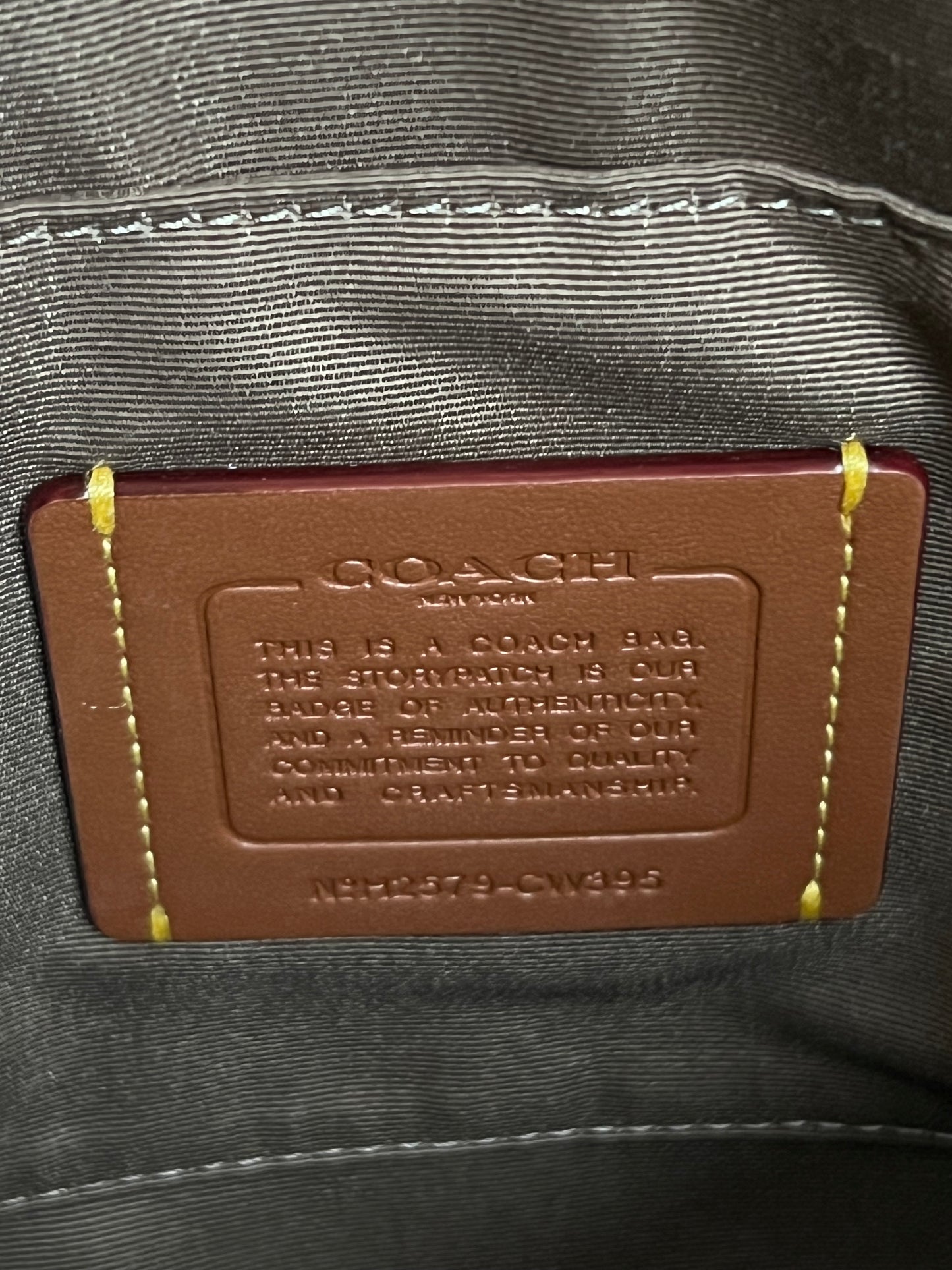 Coach Fiona Zip Tote Bag