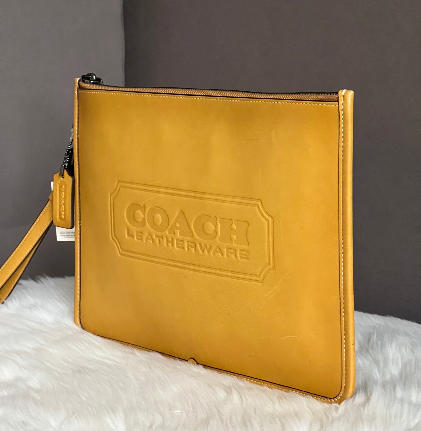 Coach Charter Pouch With Coach Badge