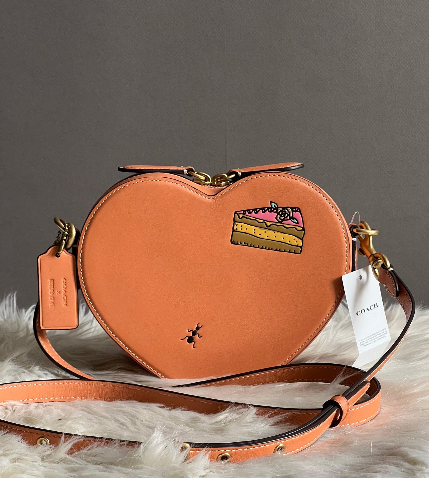 Coach X Observed By Us Heart Crossbody