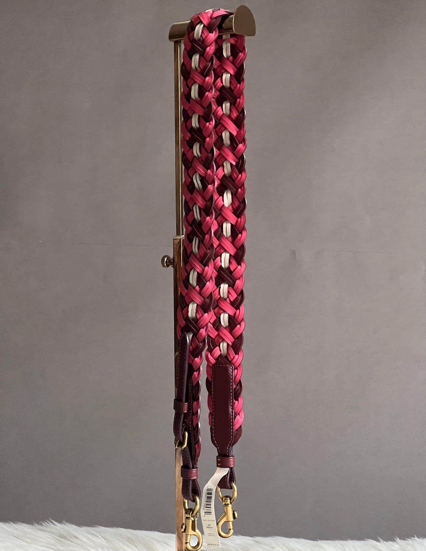 Coach Strap with Weaving