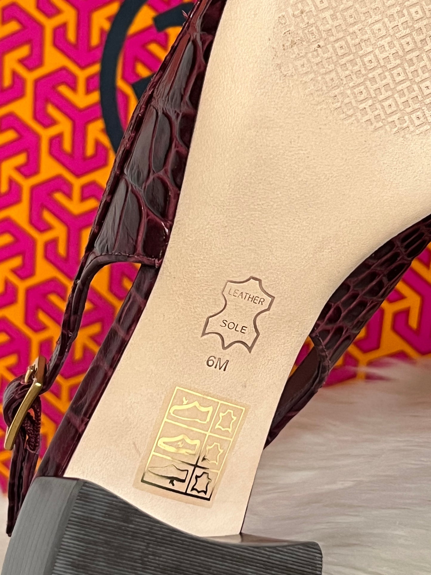 Tory Burch Mini Benton Charm Slingback Loafer