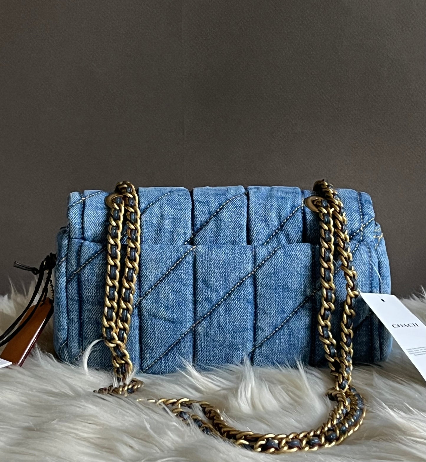 Coach Tabby Shoulder Bag 20 with Quilting