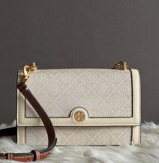 Tory Burch Small T Monogram Shoulder Bag