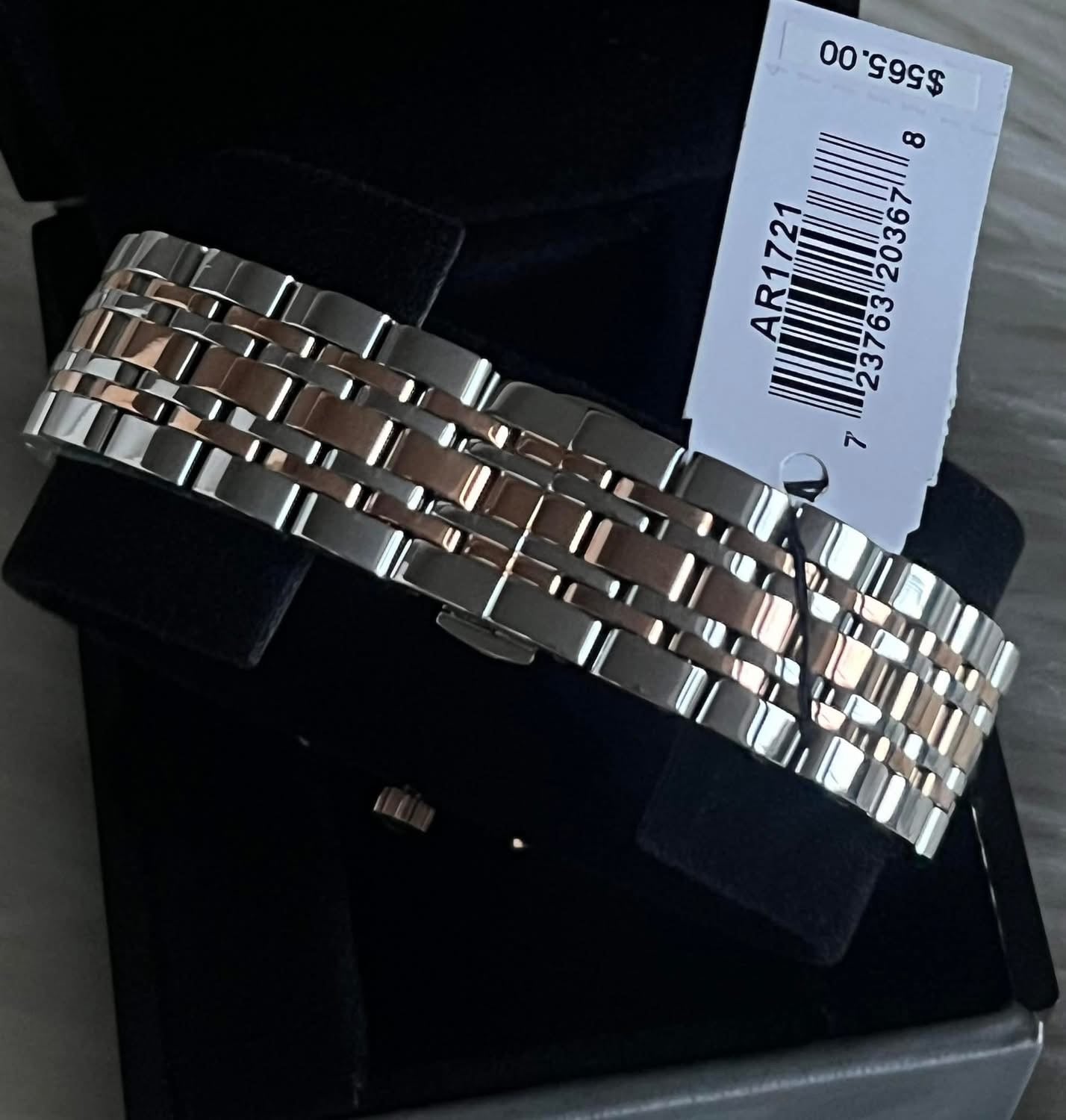 Emporio Armani Men’s Retro Rose Gold Watch