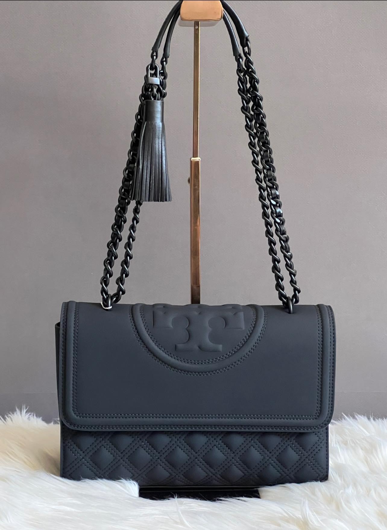 Tory Burch Fleming Matte Convertible Shoulder Bag
