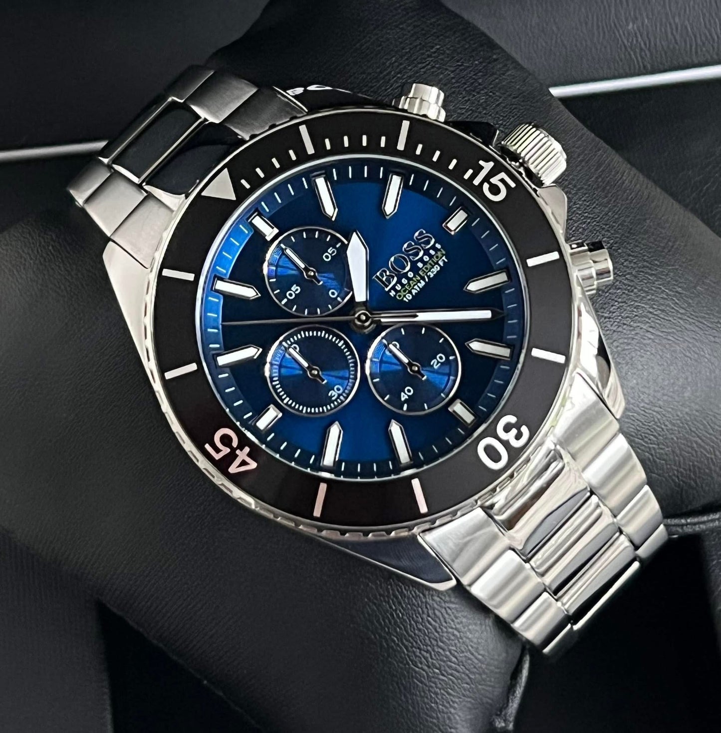 Hugo Boss Men’s Ocean Blue Dial Watch