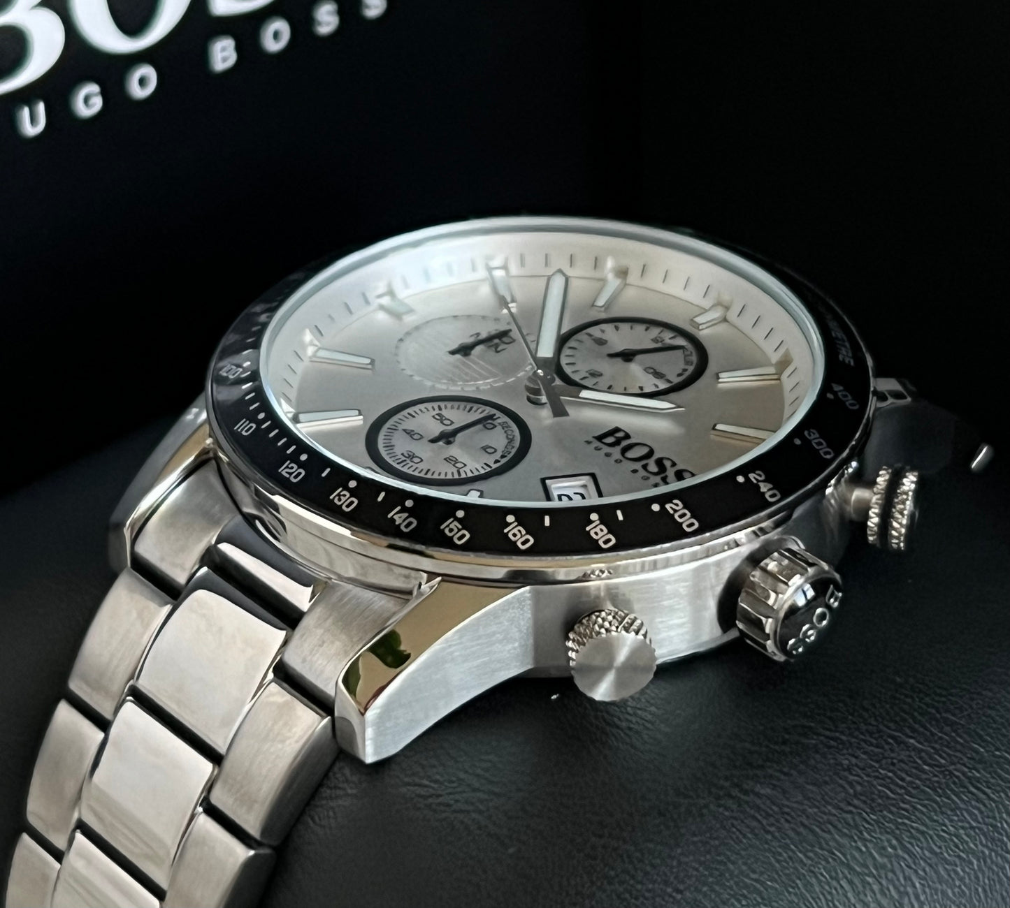 Hugo Boss Men’s Rafale Competitive Sport Chronograph Watch