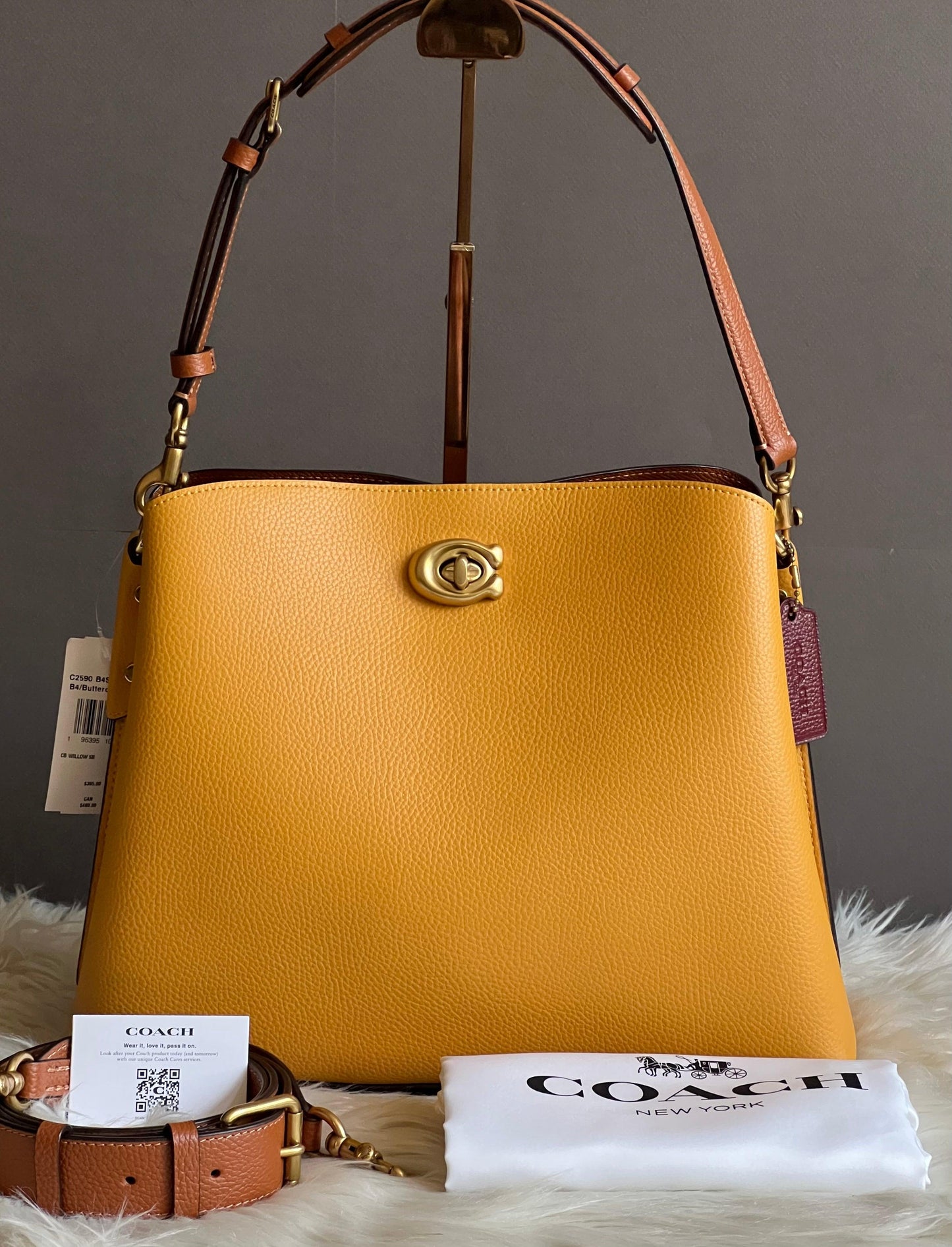 Coach Willow Shoulder Bag in Colorblock